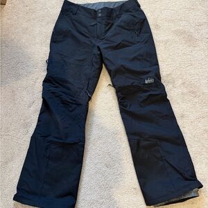 Black REI CO OP Snow Pants